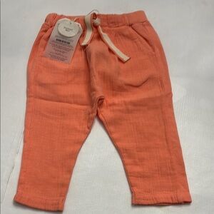 Zara BabyGirl Orange Pants NEW